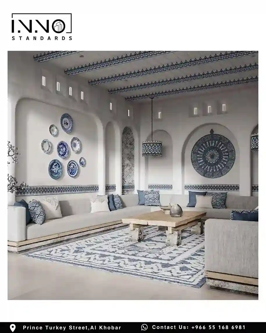 تصميم شاليه تجاري بطراز يوناني في حي الفرسان، الدمام - 750 متر مربع