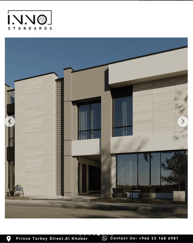 فيلا سكنية مودرن في حي أجيال - أرامكو، الخبر - تصميم معماري 520 متر مربع