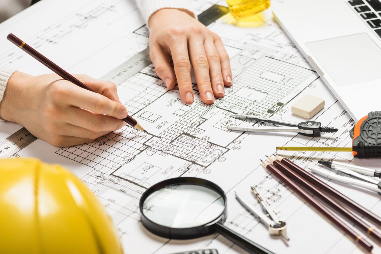 Modern luxury مراجعة المخططات الهندسية project preview